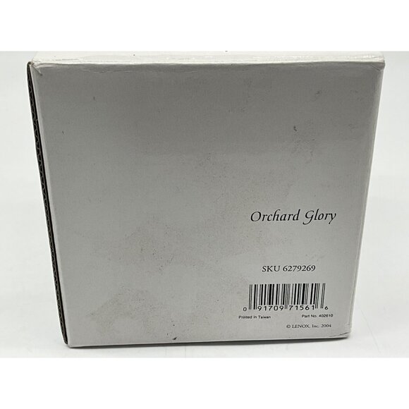 Lenox Retired "Orchard Glory" Handblown Crystal Apple Paperweight With Box & COA - Picture 6 of 15